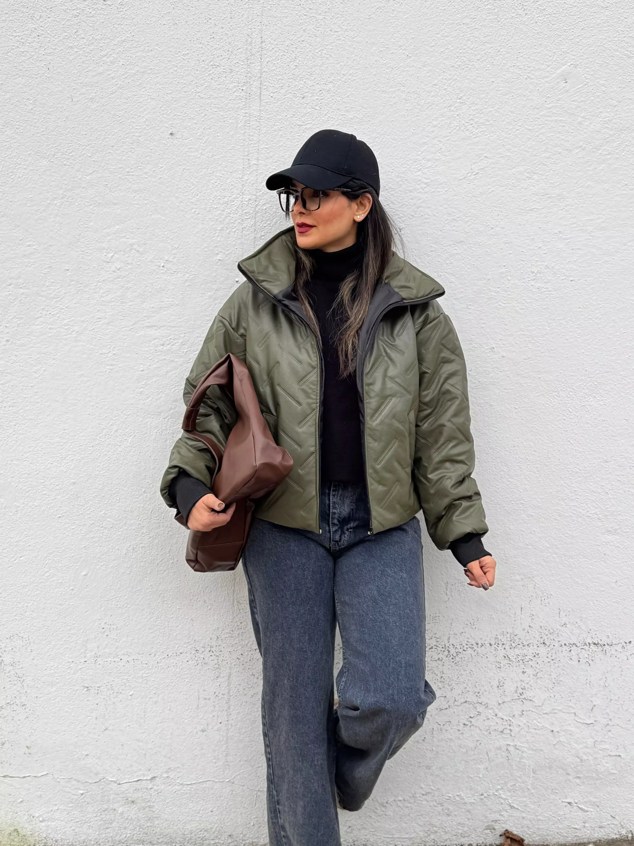 کاپشن چرم تیلور Teylor